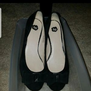 Cute black B.P. heels